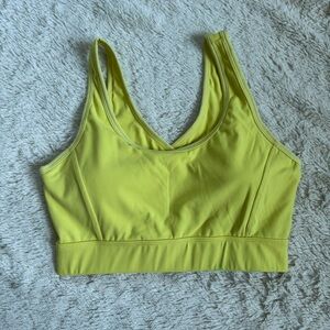 NVGTN Vibrant Yellow Sports Bra